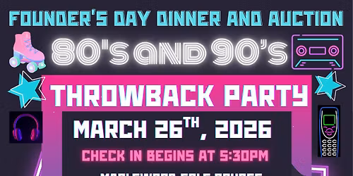 Founders Day Dinner and Auction