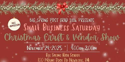 CHRISTMAS CRAFT & VENDOR SHOW