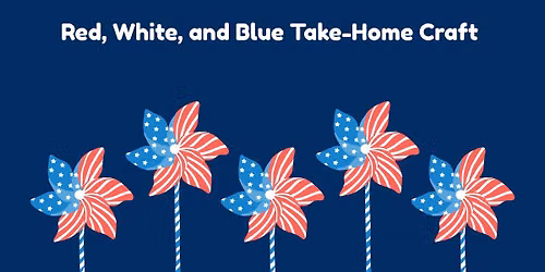 Red, White, and Blue Take-Home Craft 