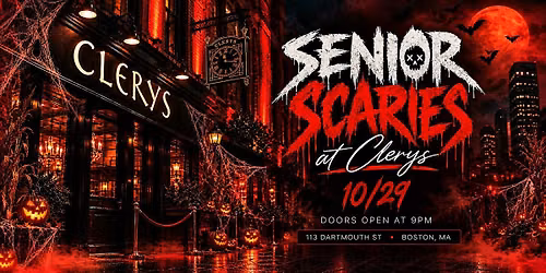 SENIOR SCARIES AT CLERYS