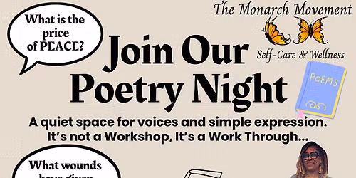 Poetry Night with Phoenix Rhymes | A Night of Expression, Reflection & Conn