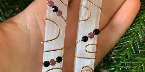 Selenite Pendant\/Ornament