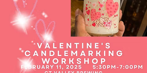 Oh D'Luxe Candle Valentines Candle Making Workshop