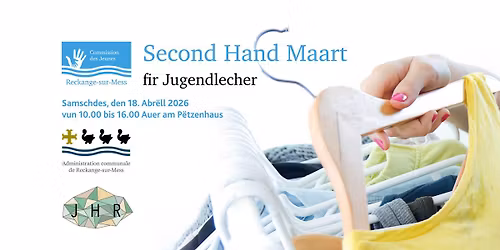 Second Hand Maart fir Jugendlecher