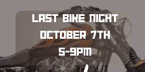 Last Bike Night 