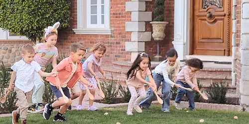 Easter Egg Roll At The Lavender Farm