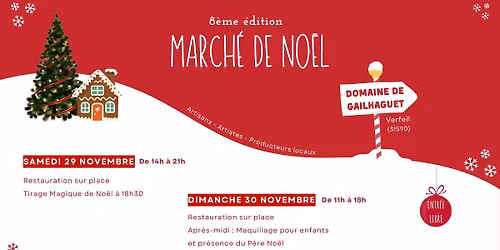 8\u00e8me \u00e9dition du march\u00e9 de No\u00ebl. \ud83c\udf84