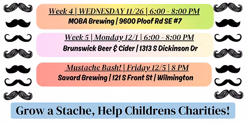 Leland Mustaches For Kids- Week 2 - BBX