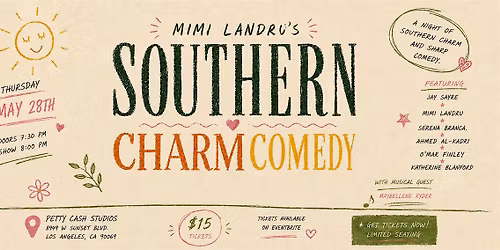Southern Charm Comedy at Petty Cash Studios, West Hollywood