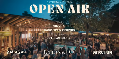 FREE OPEN AIR 23.05 > BALAGAN X SANCTUM - TERRASSE 02 \u2758 PartyFinder - SAT 23 MAY