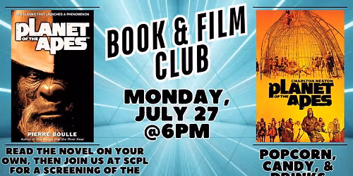 BOOK & FILM CLUB - "PLANET OF THE APES"
