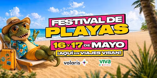 \ud83c\udf34\u2600\ufe0f\u00a1Festival de Playas en Viajes Visan!\u2600\ufe0f\ud83c\udf34