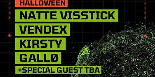 Nightvision Halloween - Natte Visstick & Vendex \/\/ Edinburgh