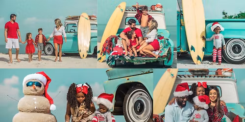 Christmas Beach Bum Mini Photoshoots | St. Petersburg, FL