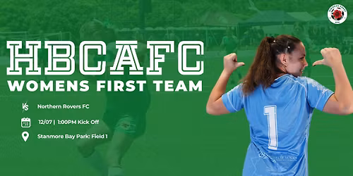 HBCAFC Womens First Team vs Northern Rovers FC