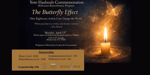 Yom Hashoah Commemoration