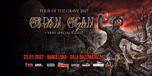ORDEN OGAN Tour of the Grave Barcelona