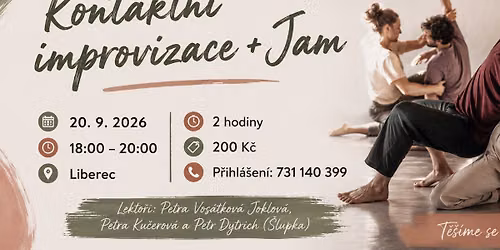Kontaktn\u00ed improvizace + JAM