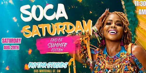 SOCA SATURDAY - End of Summer Edition
