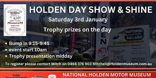 HOLDEN DAY SHOW & SHINE