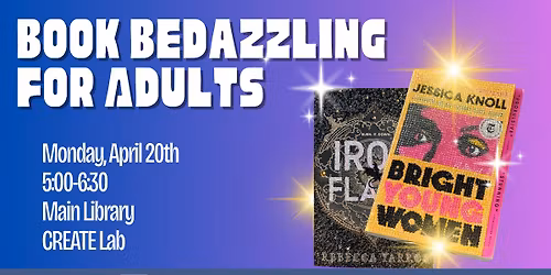 Book Bedazzling for Adults