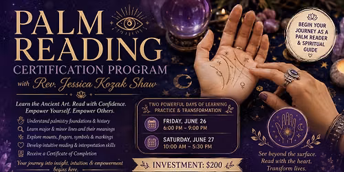 Palm Reading Certification Program