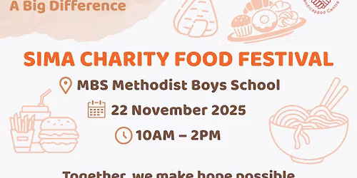 SIMA's Charity Food Festival | A Simple Lunch, A Big Difference