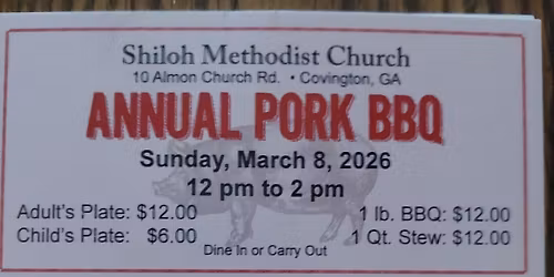 Annual Pork BBQ