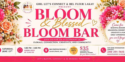 Girl, Let's Bloom