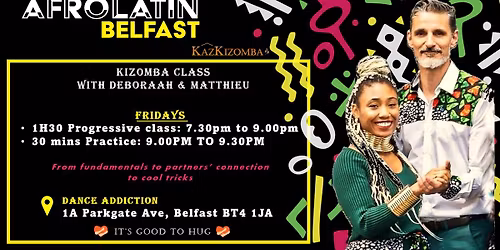 Kizomba Dance Class - Deboraah & Matthieu