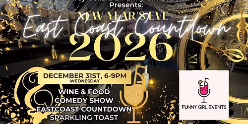 New Year's Eve Comedy Bash @ Strey Cellars, Oxnard