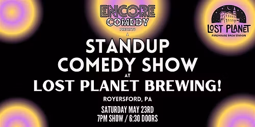 Standup Comedy at Lost Planet Brewing (Royersford, PA)