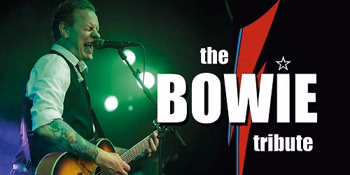 the BOWIE tribute \/\/ Herlev Medborgerhus
