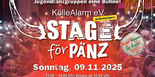 St\u00e4ge f\u00f6r P\u00e4nz powered by K\u00f6lleAlarm e.V.