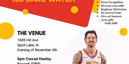 Conrad Hawley (CEO) Motivational Speech and Watch Party