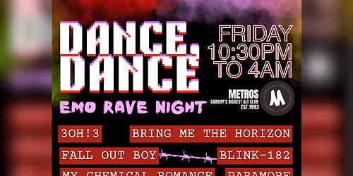 Dance, Dance - Friday 25th September