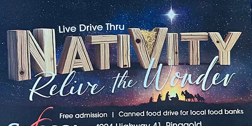 Drive thru Nativity