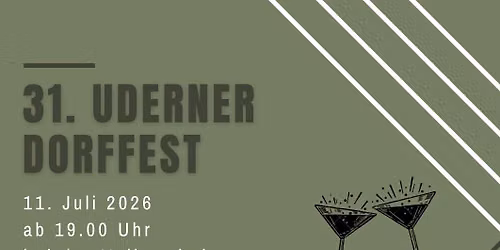 31. UDERNER DORFFEST