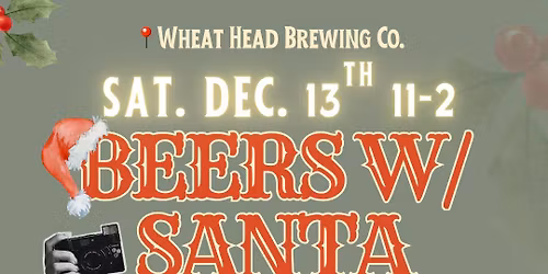 Beers w\/ Santa @ Wheat Head | FREE DIY PHOTOS