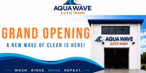\ud83c\udf0a Aqua Wave Ribbon Cutting Celebration