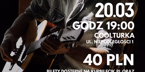 Koncert: Kuba Kęsy we Wschowie / American Greats: Dylan | Presley | Cash