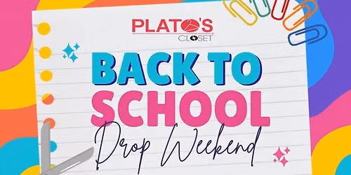BACK TO SCHOOL DROP WEEKEND! \ud83d\udcda\u2702\ufe0f\u270f\ufe0f\ud83d\ude8c