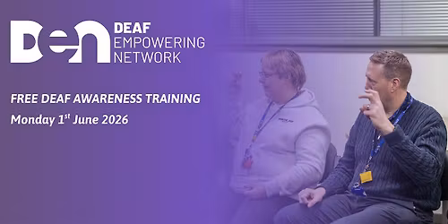 Free Deaf Awareness Training