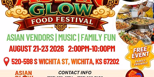 Wichita Asian Food Festival 2026 International Food Free event & Family Fun