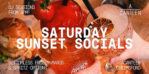Saturday Sunset Socials - GO BOTTOMLESS!