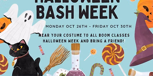 BOOM KIDZ Halloween BASH WEEK-Bring a Friend