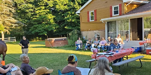 Saddle Fitting Presentation and Ice Cream Social with Cuyahoga County Ohio Horseman's Council