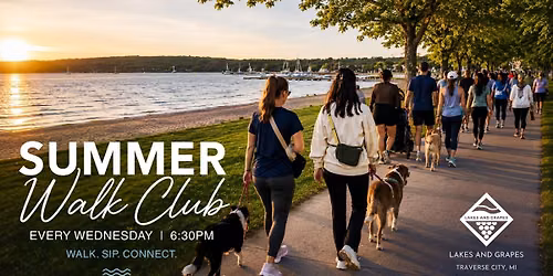 Traverse City Walk Club by Lakes And Grapes with Bel Lago Winery