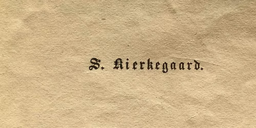 Kierkegaards filosofi - et aporetisk anliggende