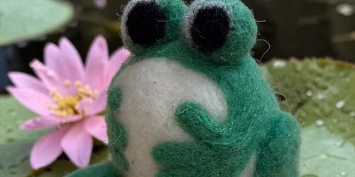 Needle Felting Class for Beginners ~ Frog